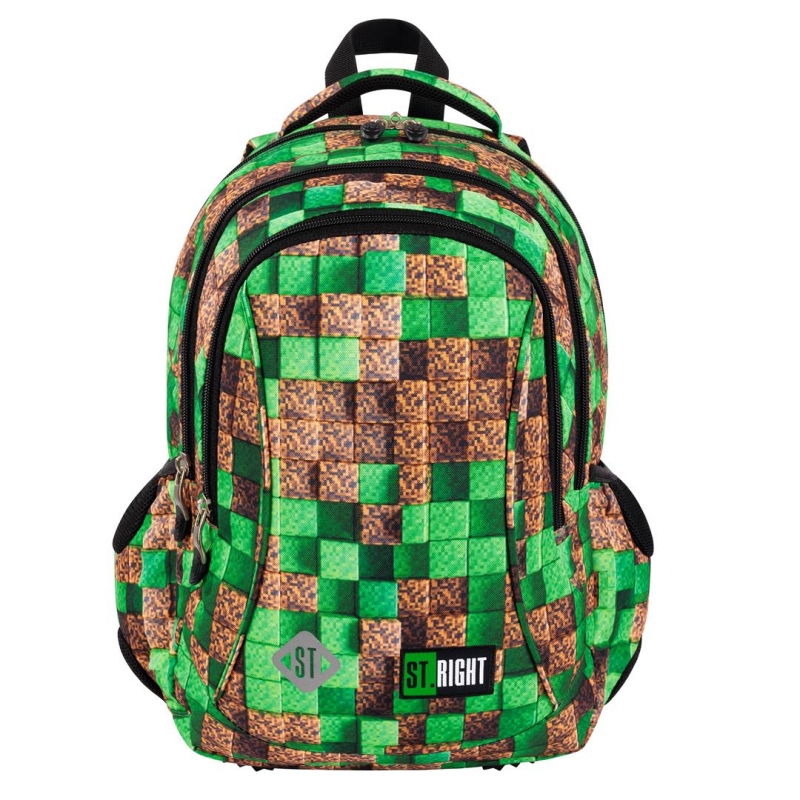 Plecak 3-komorowy BP26 PIXEL CUBES | St.Majewski